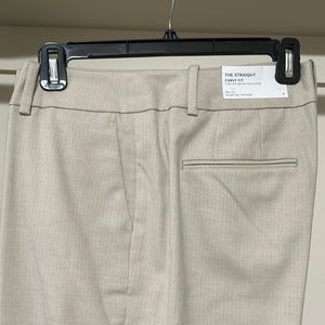 NWT Ann Taylor Factory tan pants size 8 CURVY